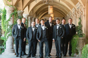 Groomsmen in Tuxedoes