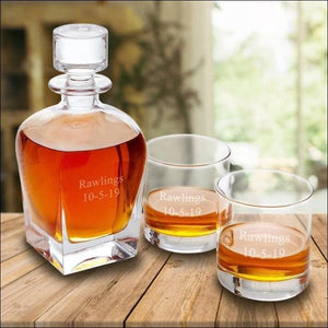 Whiskey Decanter -2 Lines