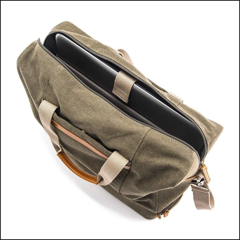 Weekender Carry On Bag Top View