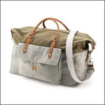 Load image into Gallery viewer, Canvas Weekender Bag
