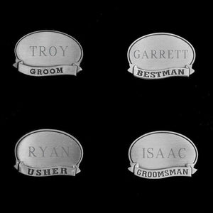 All Four Pewter Medallions