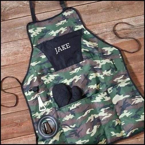 BBQ Grilling Apron-Camouflage