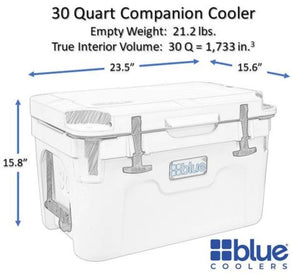 30 Qt Molded Cooler