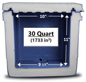 30 Qt Molded Cooler