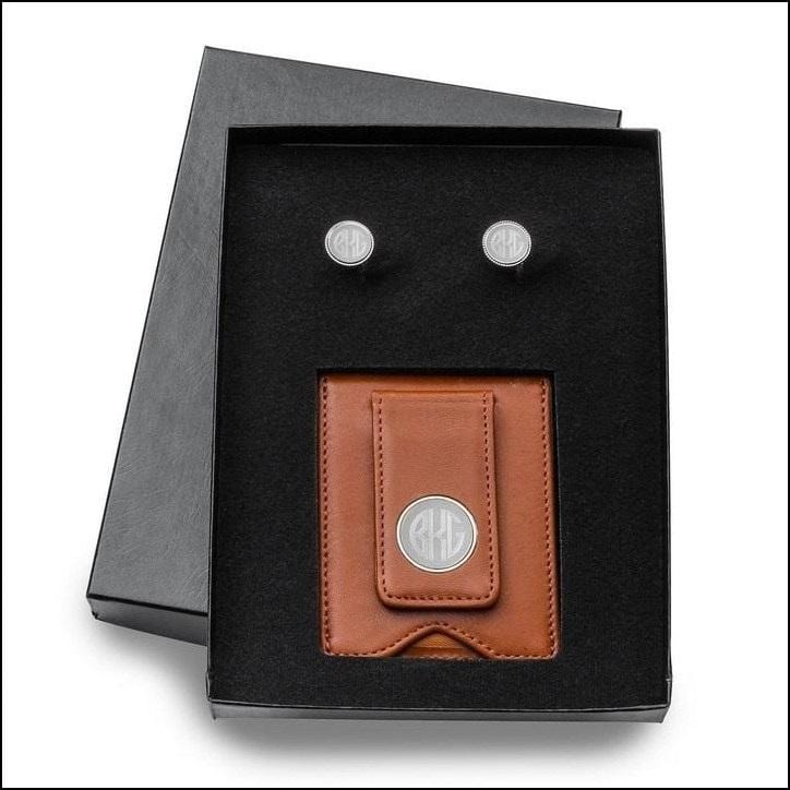 Money Clip Cuff Link Box Set