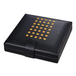 Load image into Gallery viewer, Modern Black Leather Cigar Humidor
