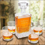 Load image into Gallery viewer, Decanter 4 Glasses Set
