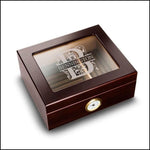 Load image into Gallery viewer, Mahogany Humidor-Filigree
