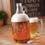 Load image into Gallery viewer, Growler with Monogram Glass
