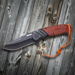 Load image into Gallery viewer, Personalized Saw Mountain Pocket Knife
