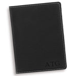 Load image into Gallery viewer, Personalized Black Passport Holder
