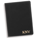 Load image into Gallery viewer, Personalized Black Passport Holder

