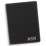 Load image into Gallery viewer, Personalized Black Passport Holder
