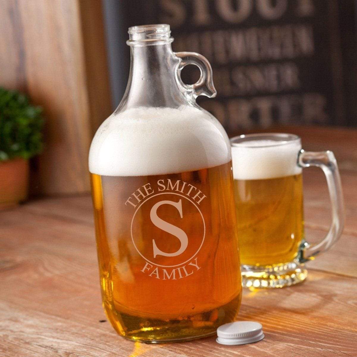 Glass Beer Growler