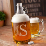 Load image into Gallery viewer, Glass Growler Modern Design

