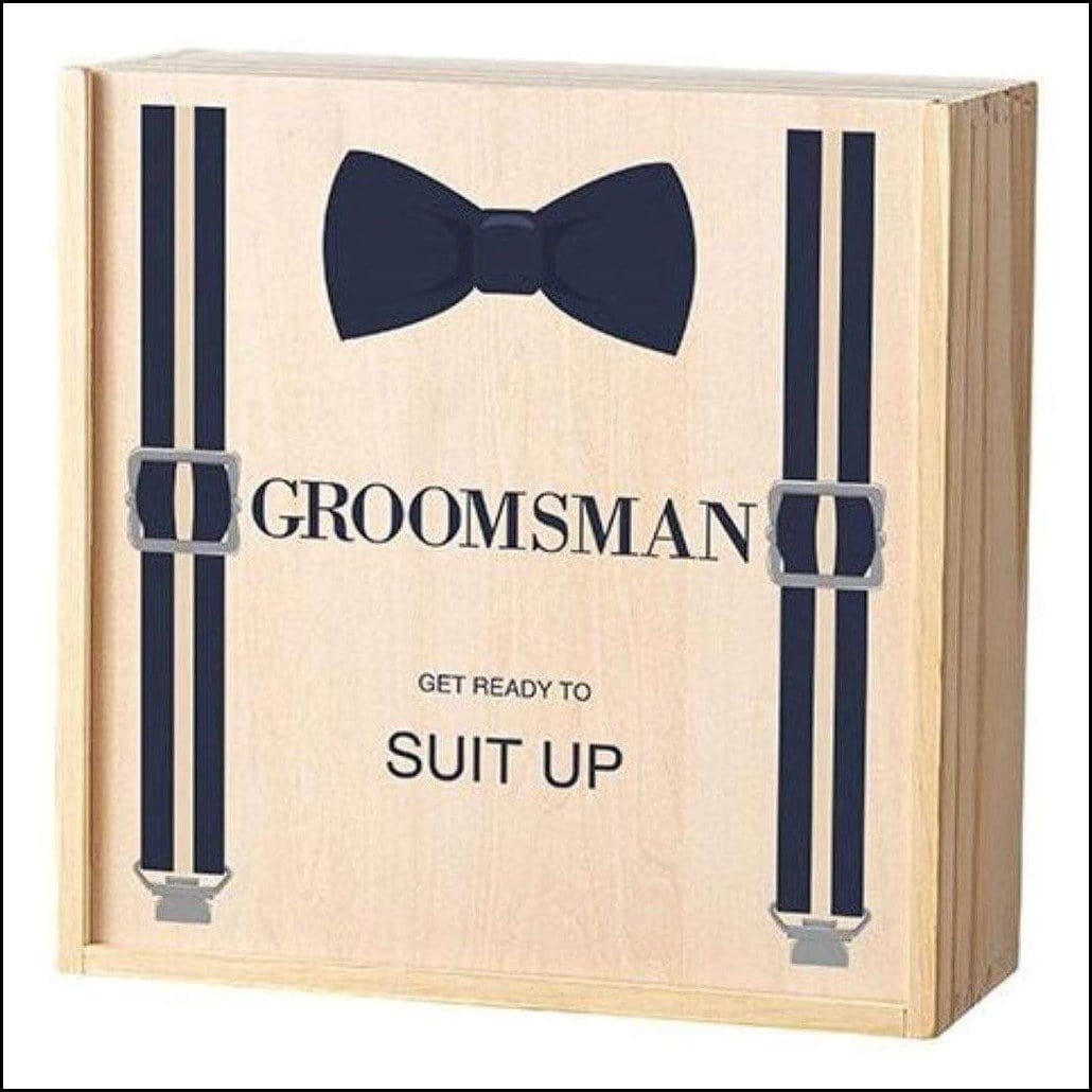Groomsman Wooden Gift Box