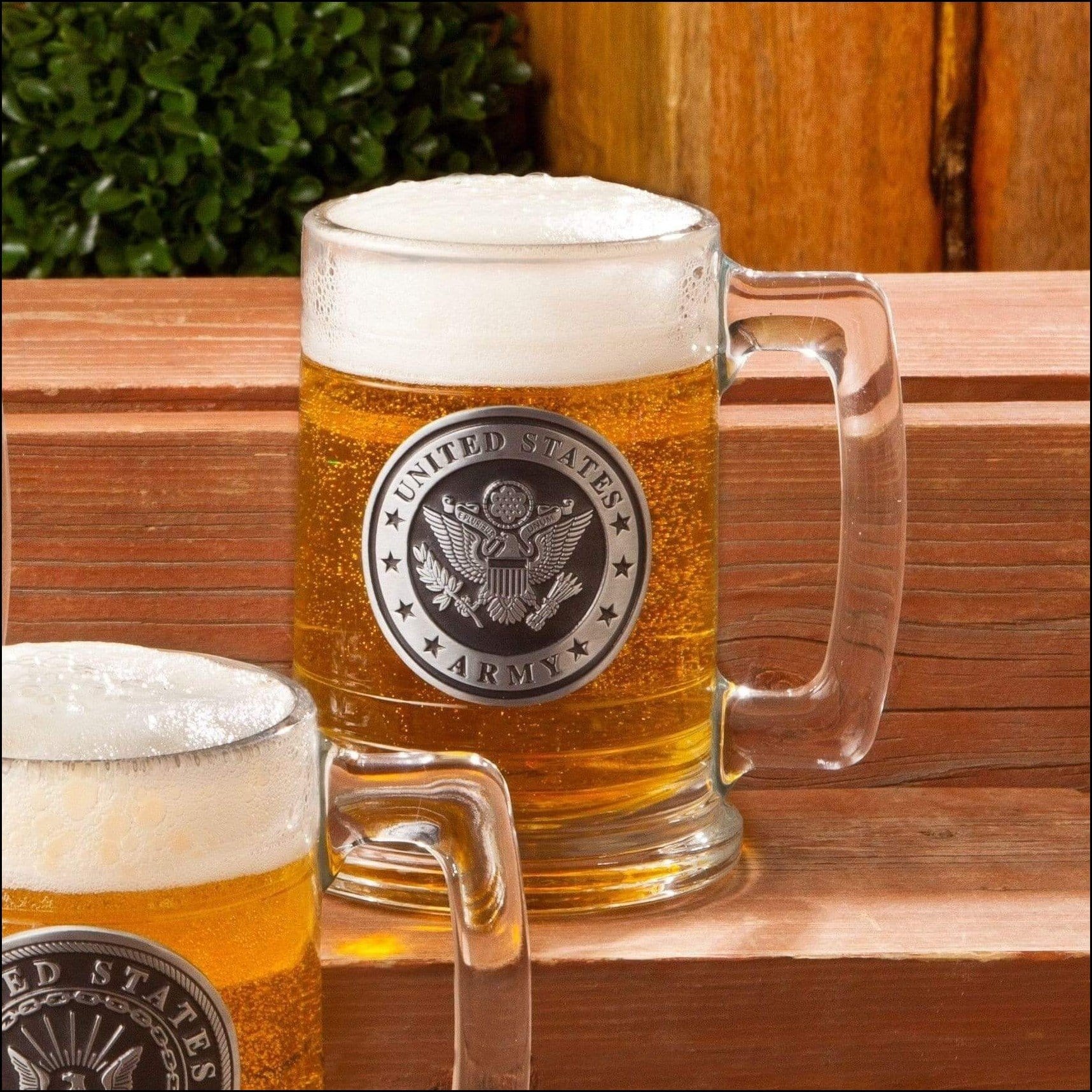 Custom Military Emblem Beer Stein