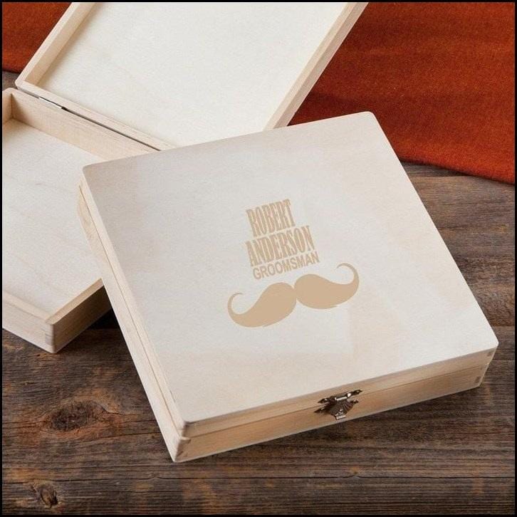 Cigar Keepsake Box-Groomsman