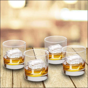 Old Fashioned Glasses-Stamped