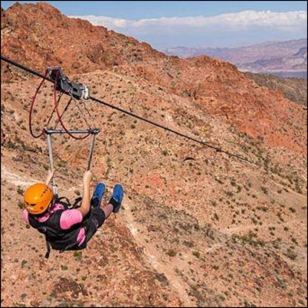 Zip Line Action Adveture Trip