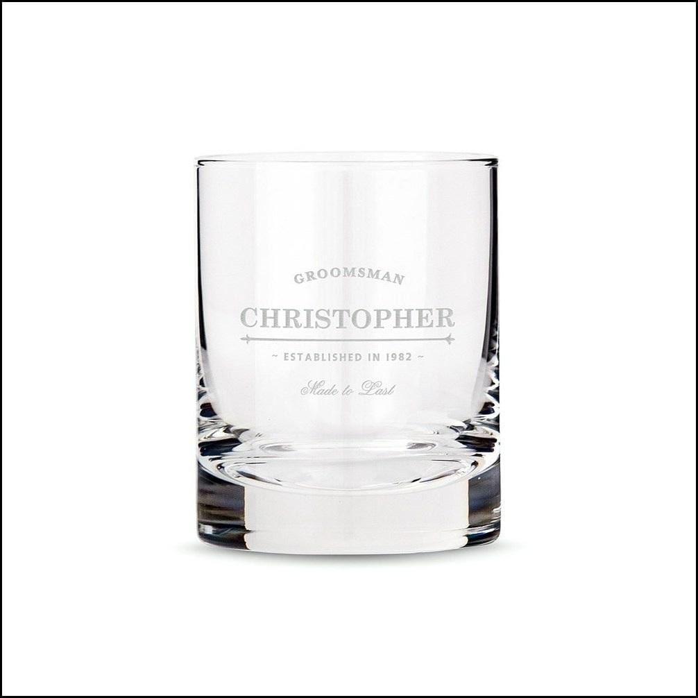 Made to Last Whiskey Glass