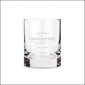 Made to Last Whiskey Glass