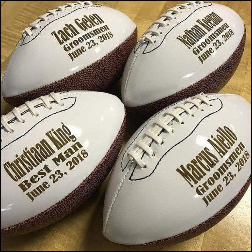 Football with Custom Text