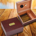 Load image into Gallery viewer, Cherry Finish Cigar Humidor
